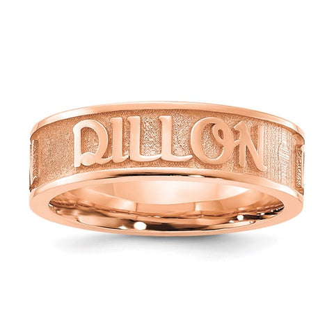 Personalized Name Ring 14K Gold Filled Custom Name Ring Delicate Stacking  Ring Tarnish Resistant Jewelry Engraved Baby Name Ring
